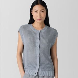 NWT Eileen Fisher Gray Women's Cardigan